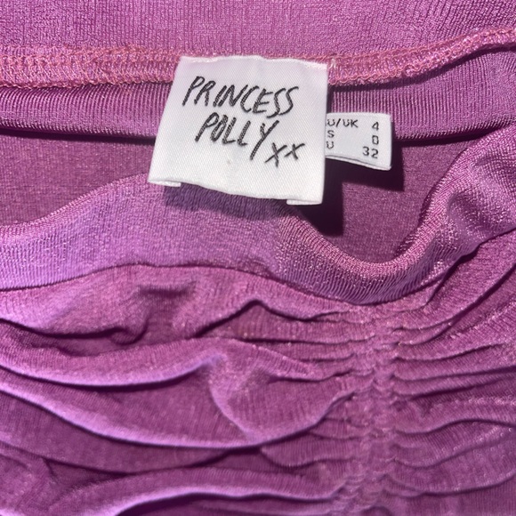 Princess Polly ‘Dawson Long Sleeve crop top & skirt set - Picture 5 of 7